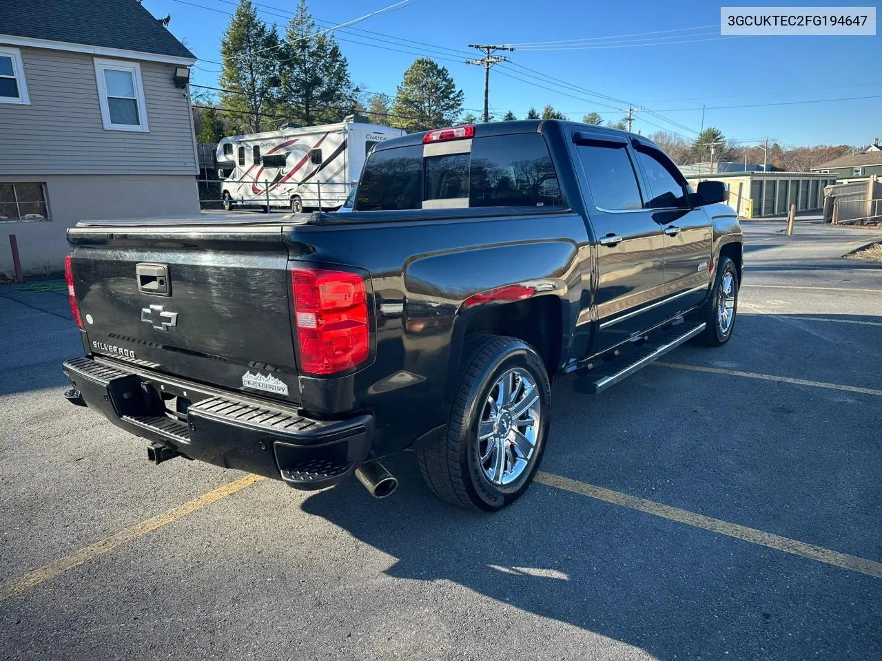 2015 Chevrolet Silverado K1500 High Country VIN: 3GCUKTEC2FG194647 Lot: 80296814