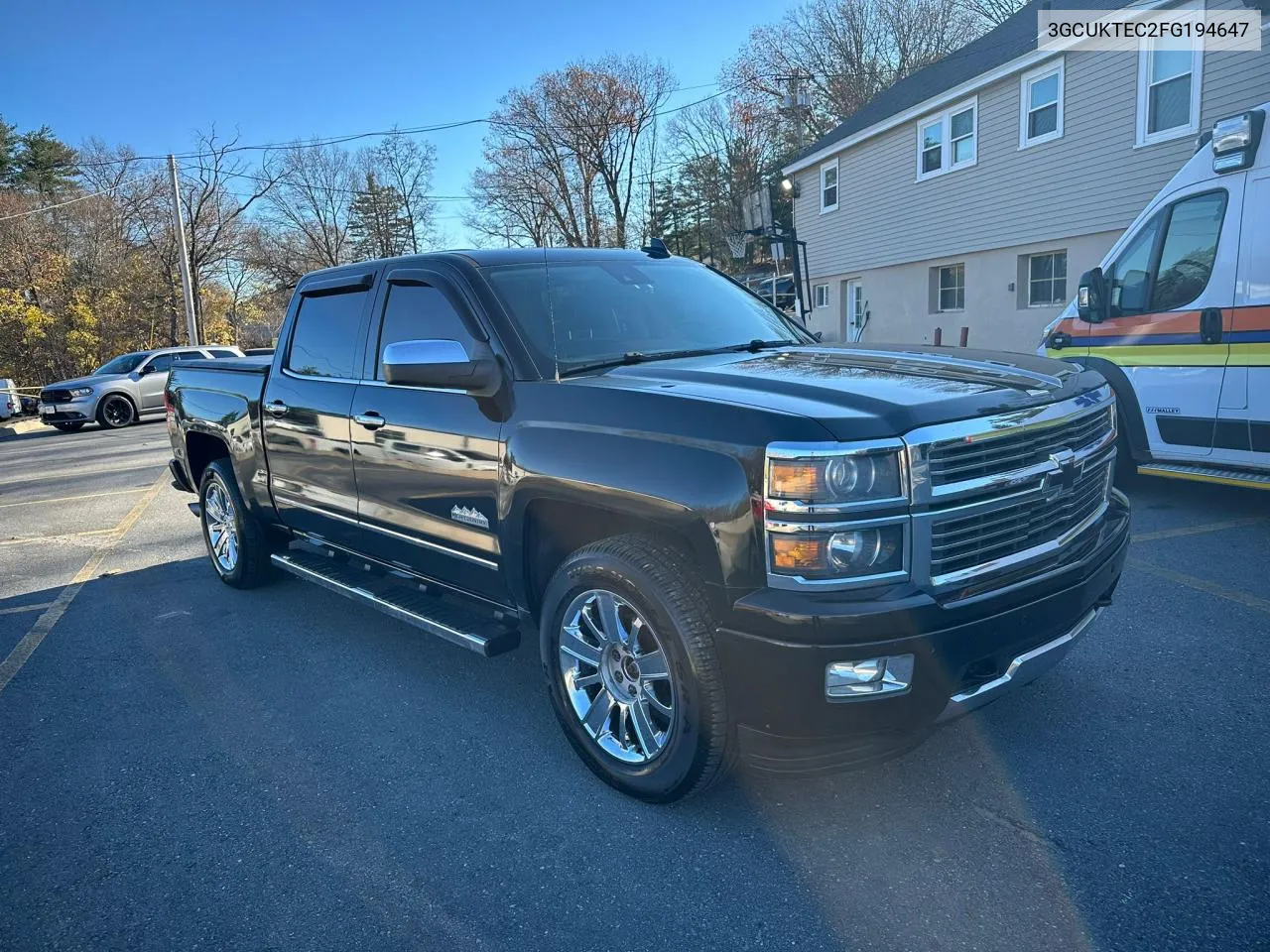 2015 Chevrolet Silverado K1500 High Country VIN: 3GCUKTEC2FG194647 Lot: 80296814