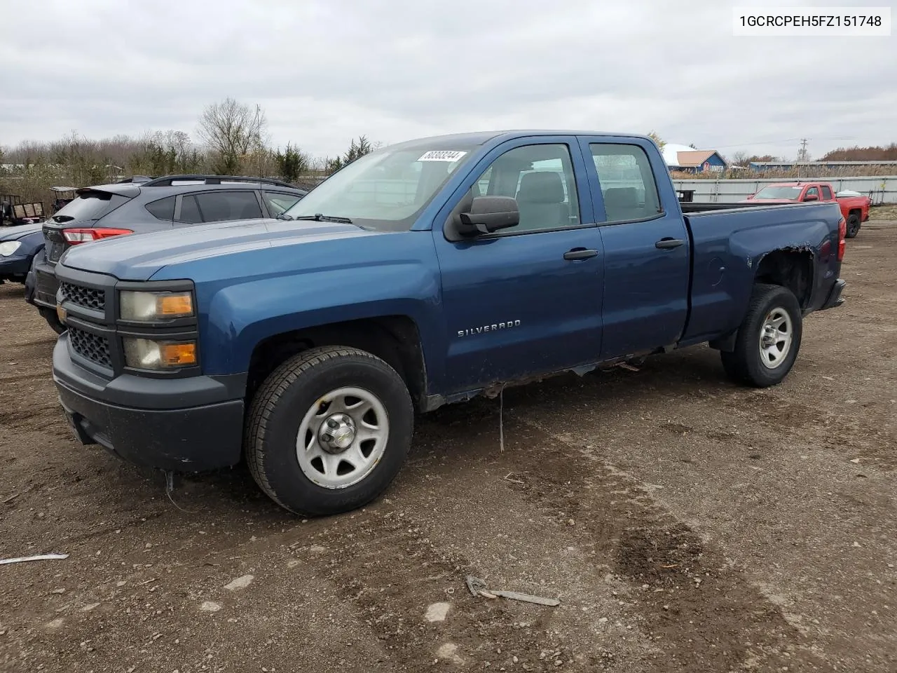 2015 Chevrolet Silverado C1500 VIN: 1GCRCPEH5FZ151748 Lot: 80303244