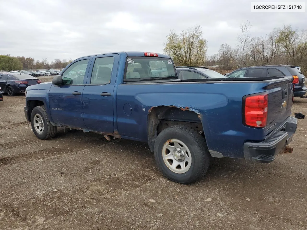 2015 Chevrolet Silverado C1500 VIN: 1GCRCPEH5FZ151748 Lot: 80303244