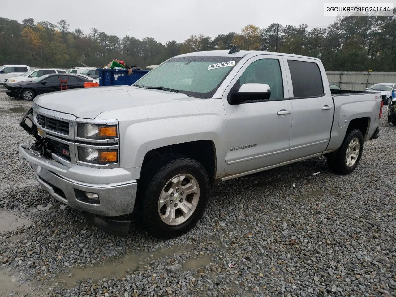 2015 Chevrolet Silverado K1500 Lt VIN: 3GCUKREC9FG241644 Lot: 80435064