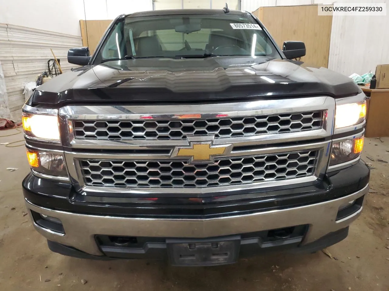 2015 Chevrolet Silverado K1500 Lt VIN: 1GCVKREC4FZ259330 Lot: 80573514