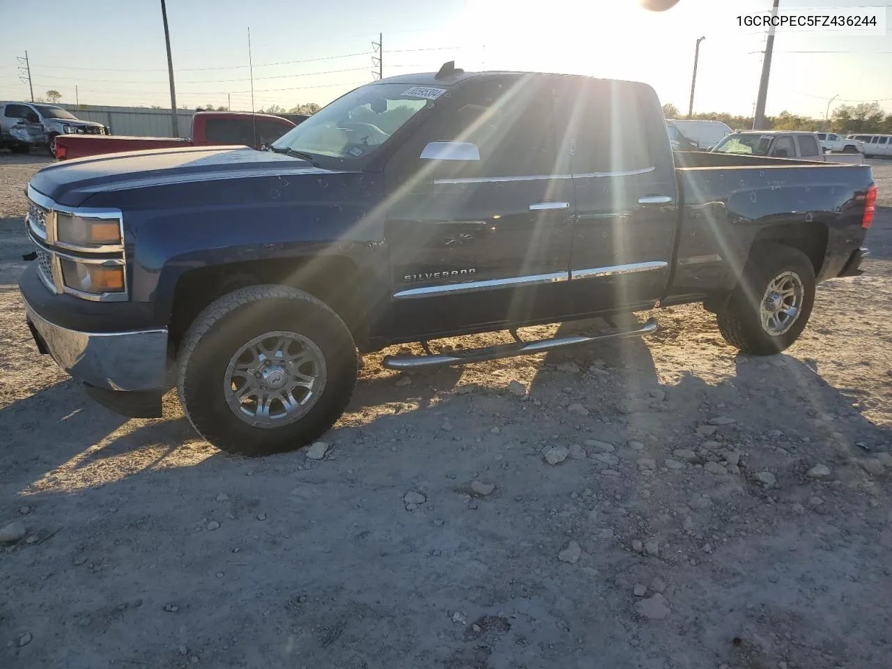 2015 Chevrolet Silverado C1500 VIN: 1GCRCPEC5FZ436244 Lot: 80595304