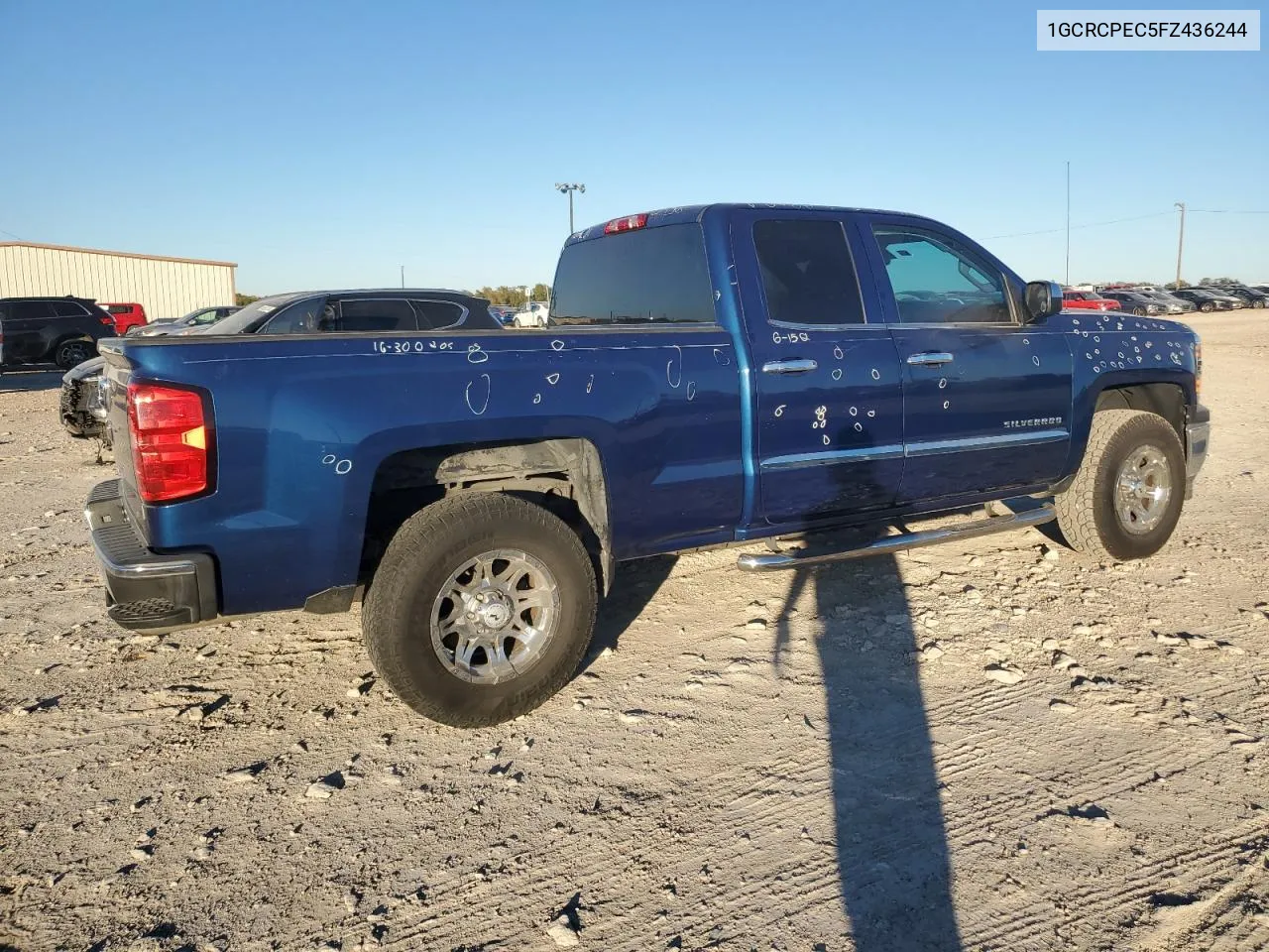 2015 Chevrolet Silverado C1500 VIN: 1GCRCPEC5FZ436244 Lot: 80595304