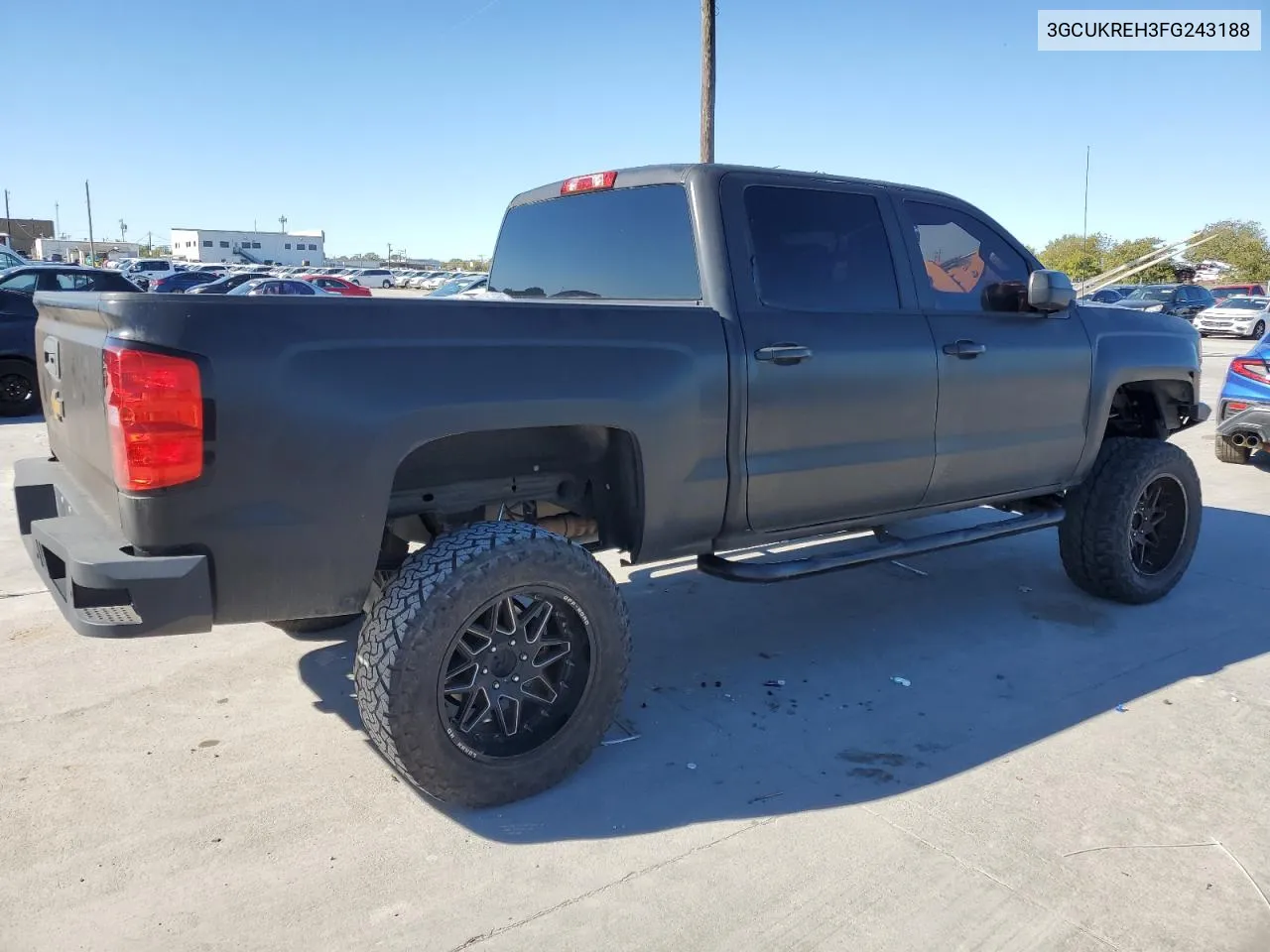 2015 Chevrolet Silverado K1500 Lt VIN: 3GCUKREH3FG243188 Lot: 80597674