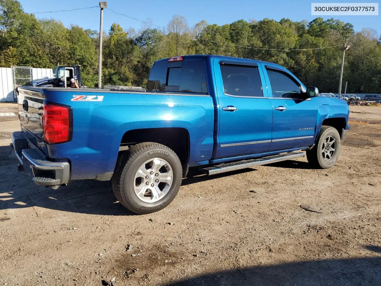 3GCUKSEC2FG377573 2015 Chevrolet Silverado K1500 Ltz