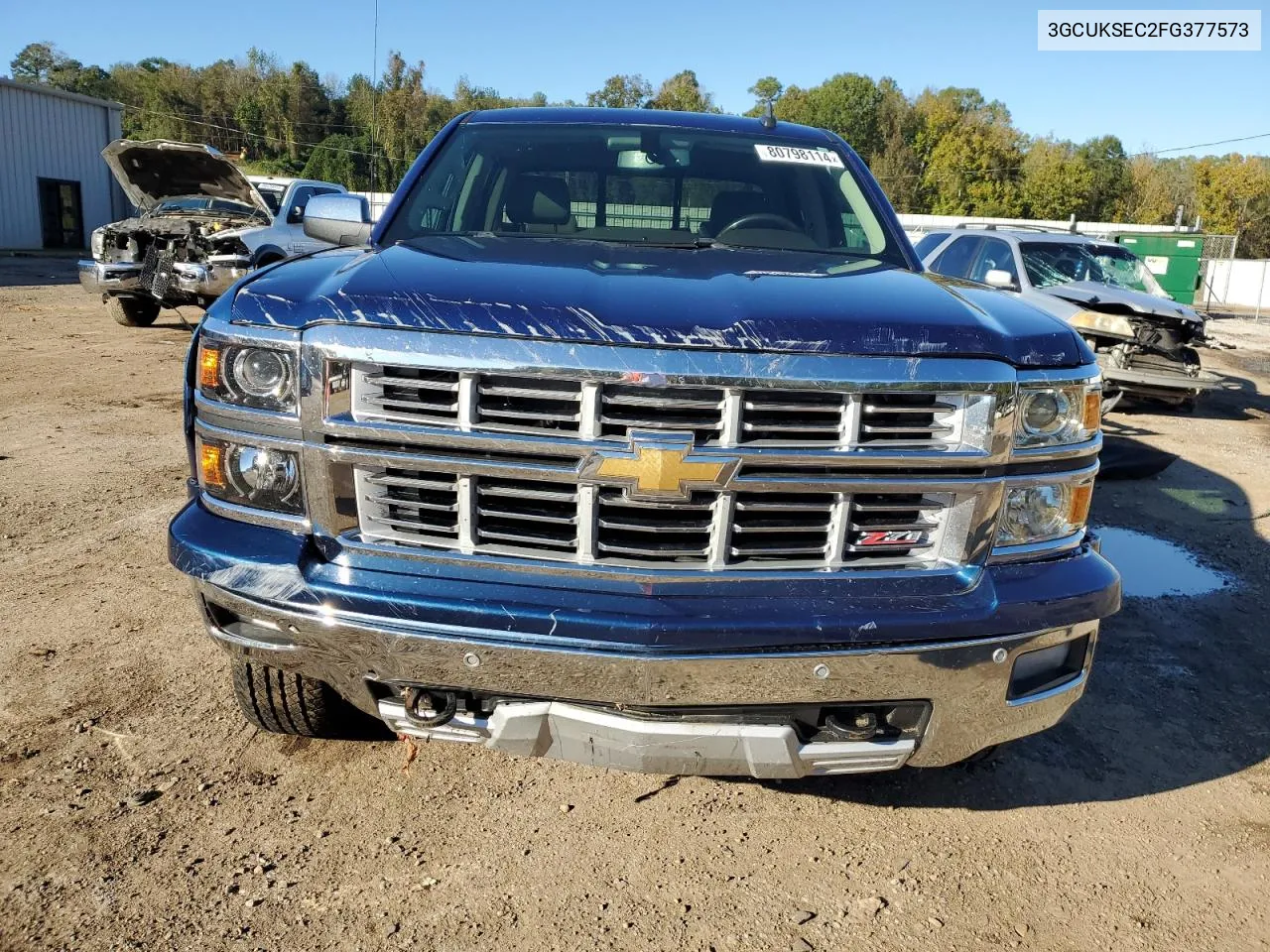 3GCUKSEC2FG377573 2015 Chevrolet Silverado K1500 Ltz