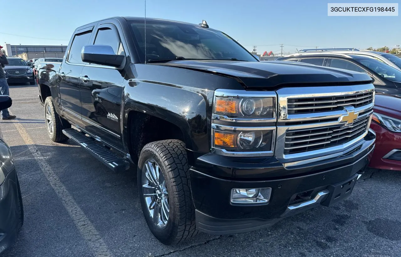 2015 Chevrolet Silverado K1500 High Country VIN: 3GCUKTECXFG198445 Lot: 80848694