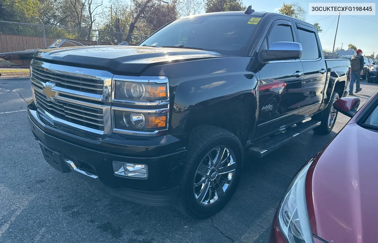 2015 Chevrolet Silverado K1500 High Country VIN: 3GCUKTECXFG198445 Lot: 80848694