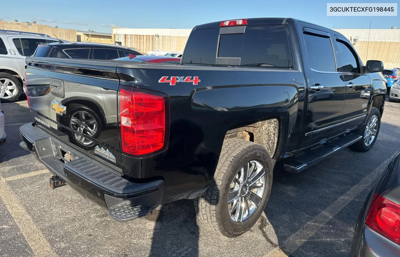 2015 Chevrolet Silverado K1500 High Country VIN: 3GCUKTECXFG198445 Lot: 80848694