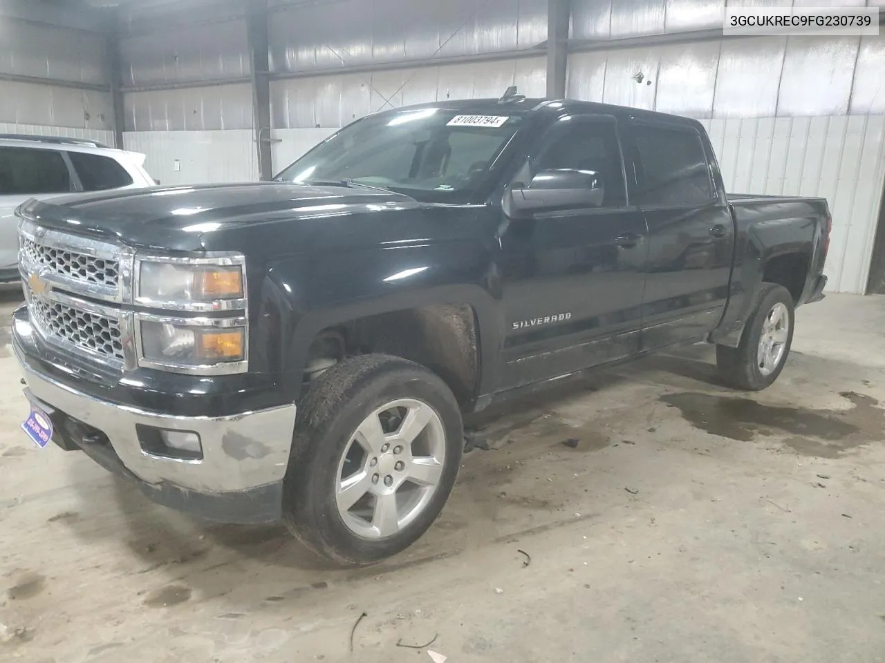 2015 Chevrolet Silverado K1500 Lt VIN: 3GCUKREC9FG230739 Lot: 81003794