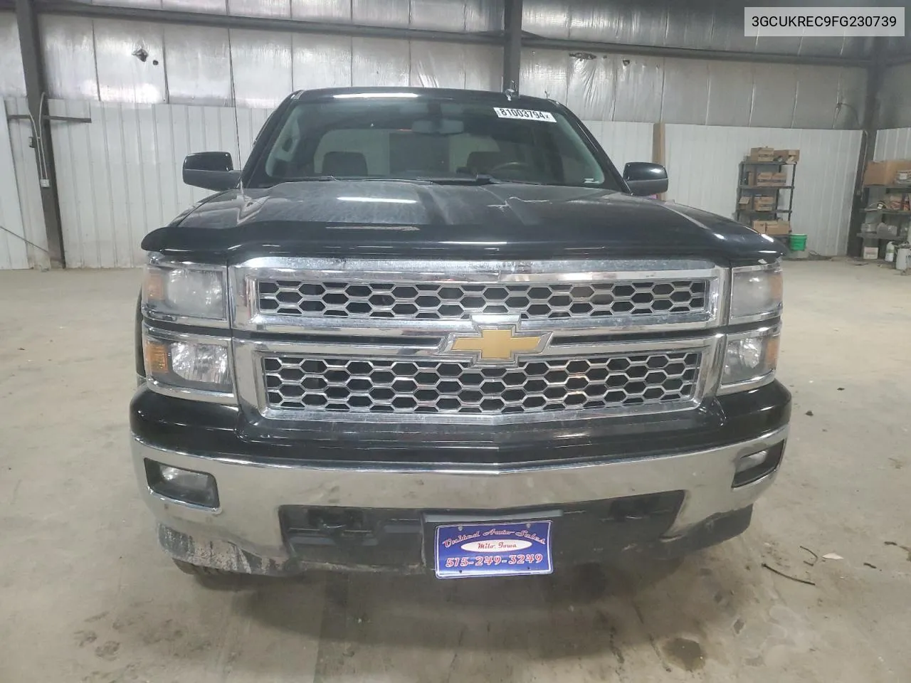 2015 Chevrolet Silverado K1500 Lt VIN: 3GCUKREC9FG230739 Lot: 81003794