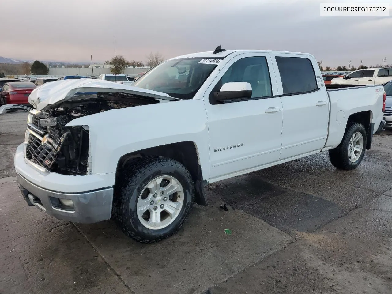 3GCUKREC9FG175712 2015 Chevrolet Silverado K1500 Lt