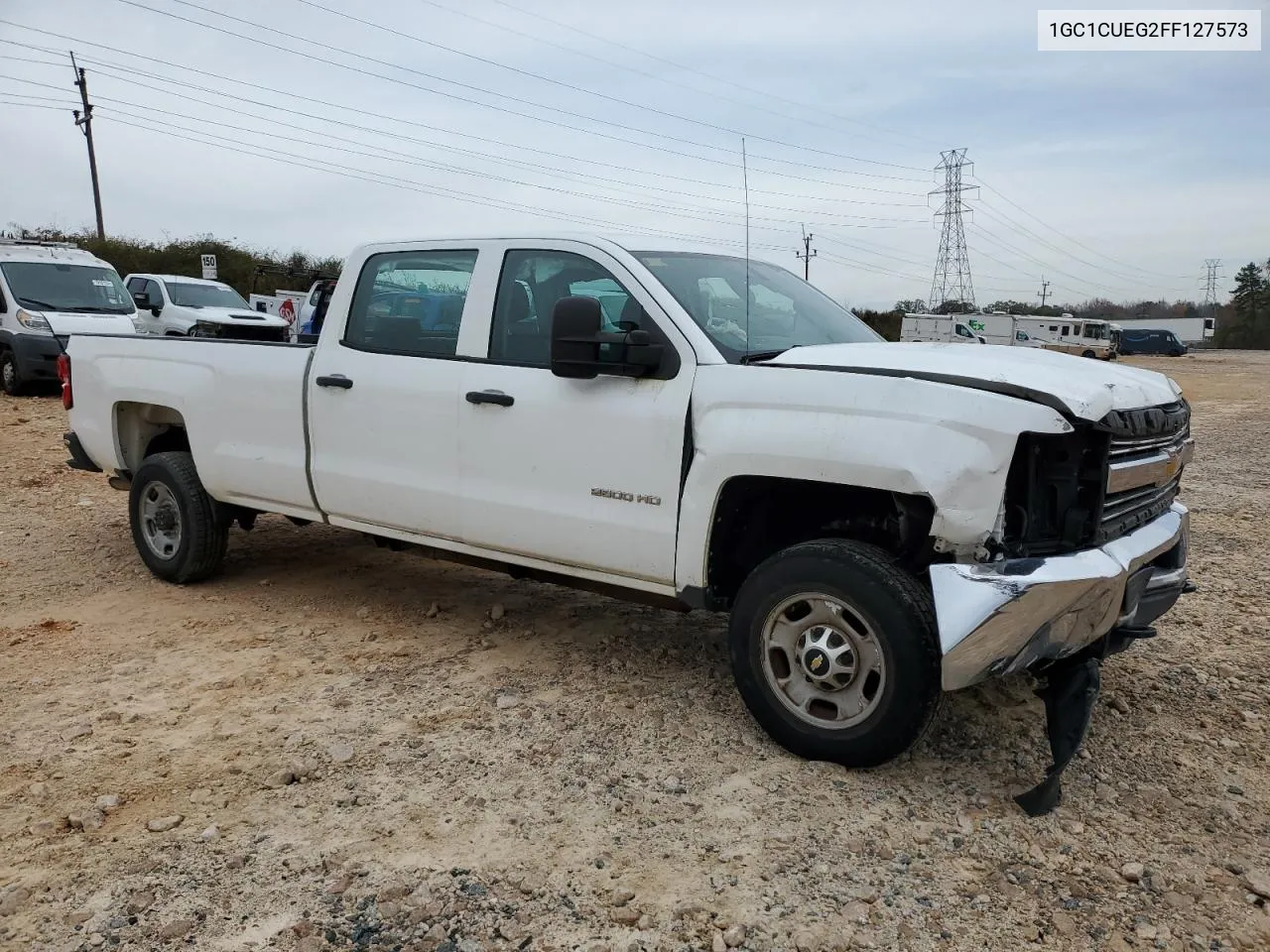 2015 Chevrolet Silverado C2500 Heavy Duty VIN: 1GC1CUEG2FF127573 Lot: 81263854