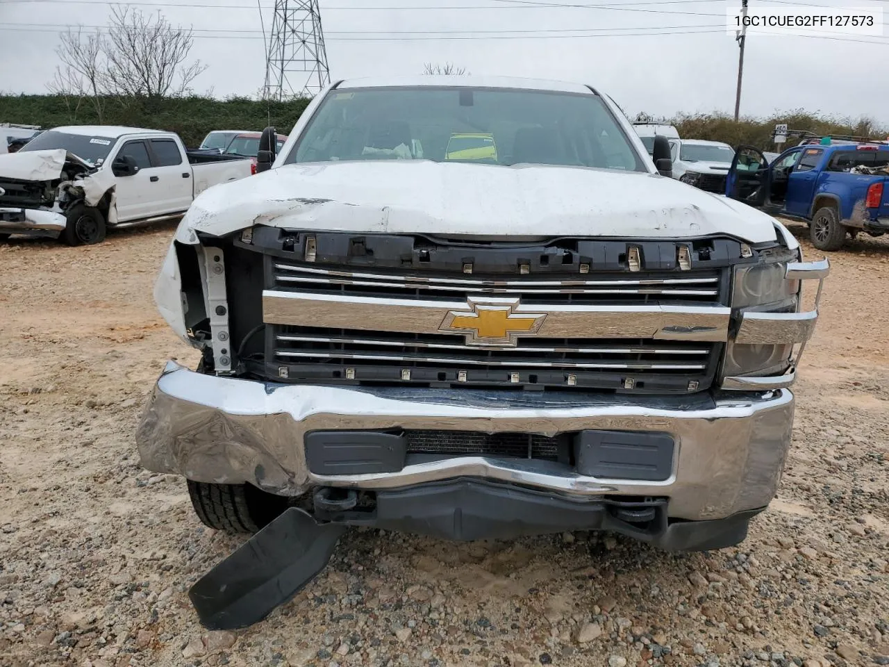 2015 Chevrolet Silverado C2500 Heavy Duty VIN: 1GC1CUEG2FF127573 Lot: 81263854