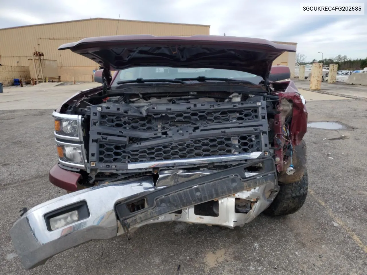 3GCUKREC4FG202685 2015 Chevrolet Silverado K1500 Lt