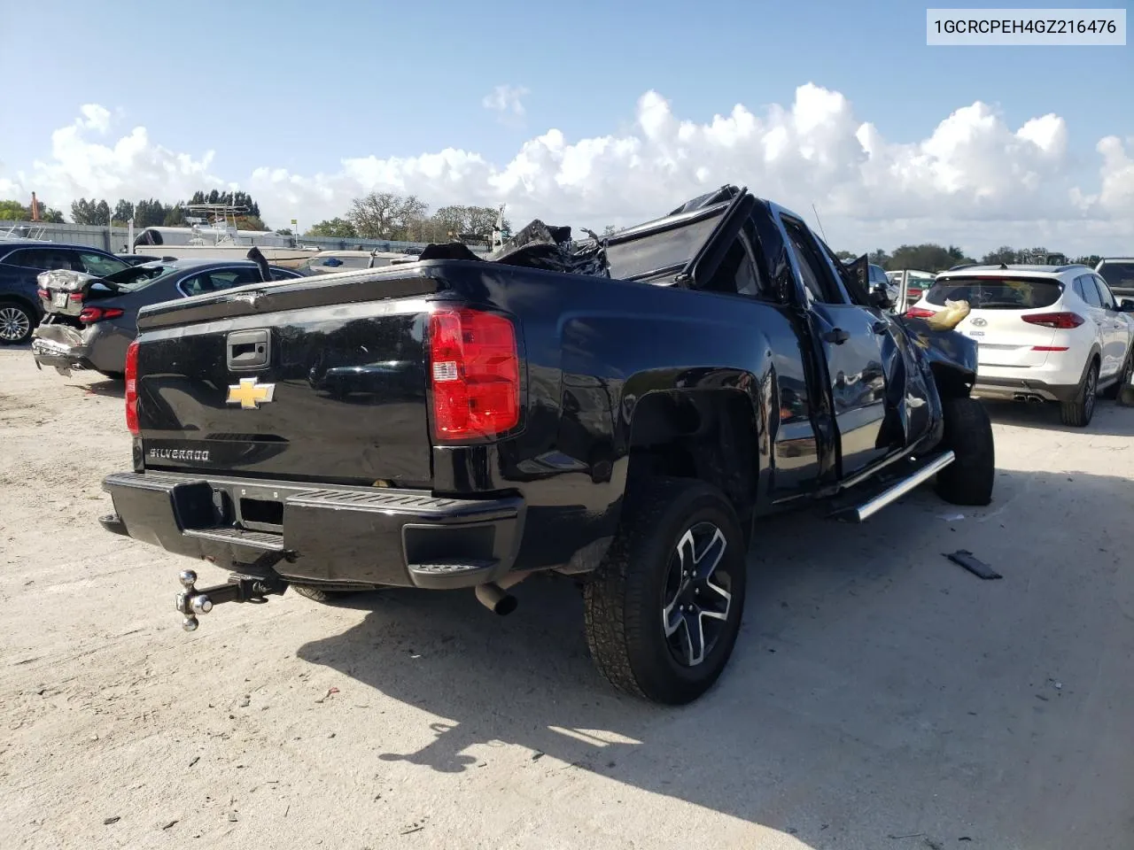 2016 Chevrolet Silverado C1500 Custom VIN: 1GCRCPEH4GZ216476 Lot: 35981932