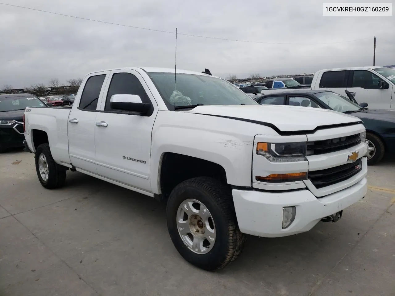 2016 Chevrolet Silverado K1500 Lt VIN: 1GCVKREH0GZ160209 Lot: 41308014