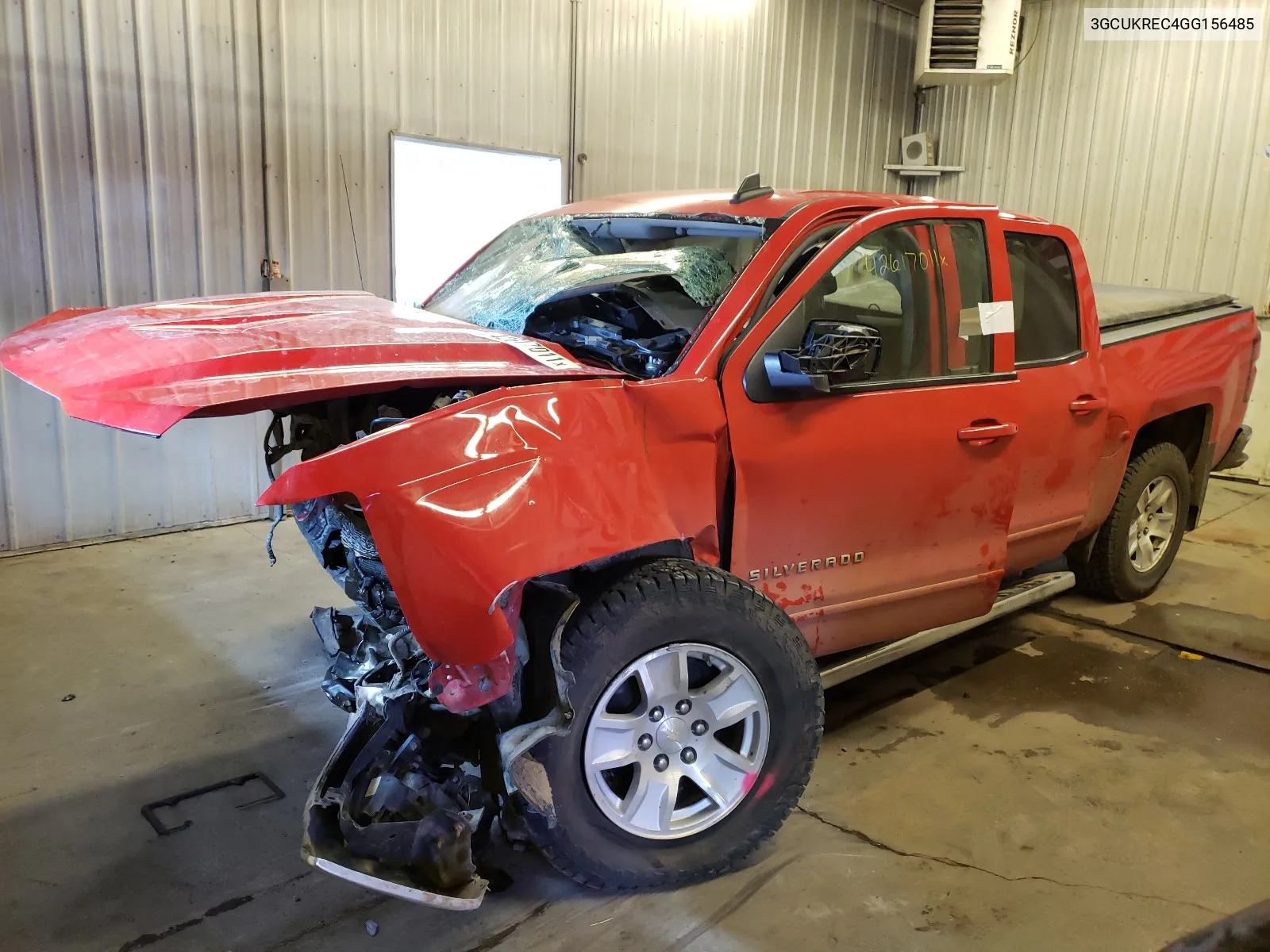 2016 Chevrolet Silverado K1500 Lt VIN: 3GCUKREC4GG156485 Lot: 42617011