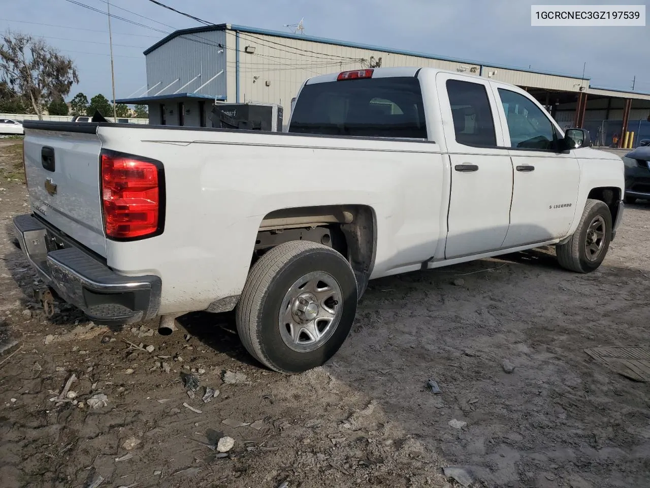 2016 Chevrolet Silverado C1500 VIN: 1GCRCNEC3GZ197539 Lot: 46268214