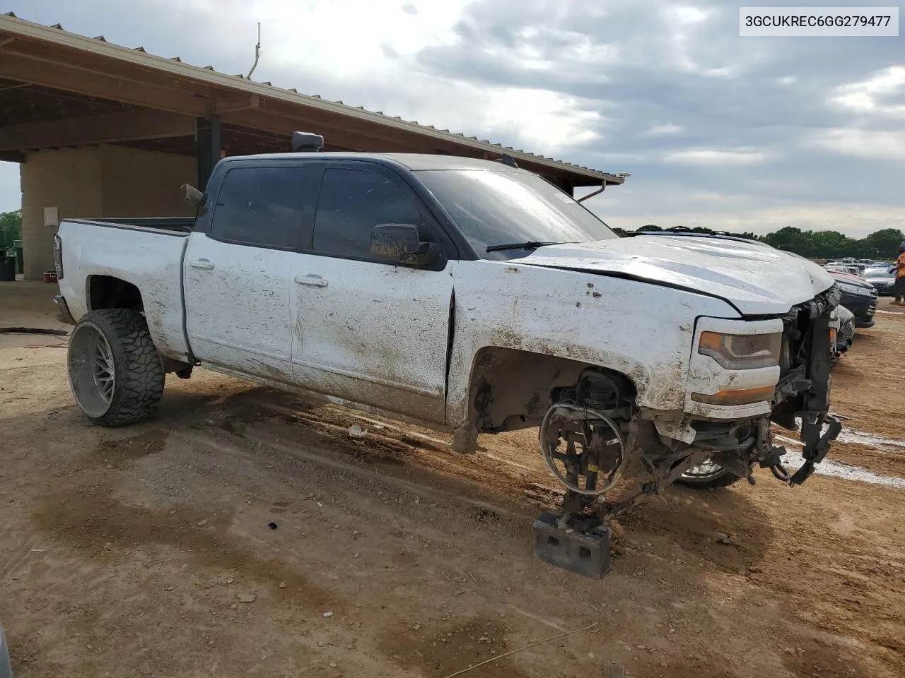 2016 Chevrolet Silverado K1500 Lt VIN: 3GCUKREC6GG279477 Lot: 49984904