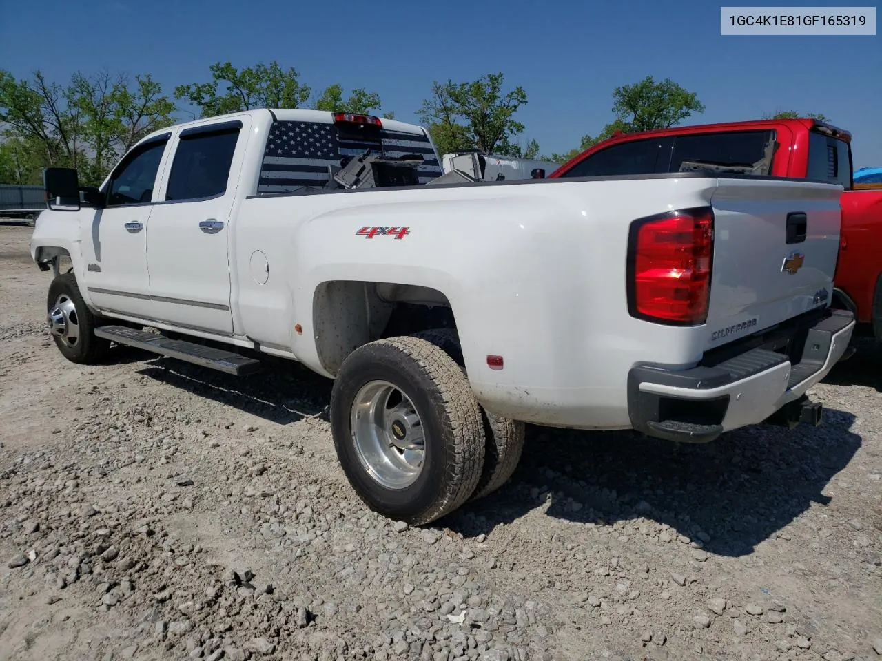 2016 Chevrolet Silverado K3500 High Country VIN: 1GC4K1E81GF165319 Lot: 51025324