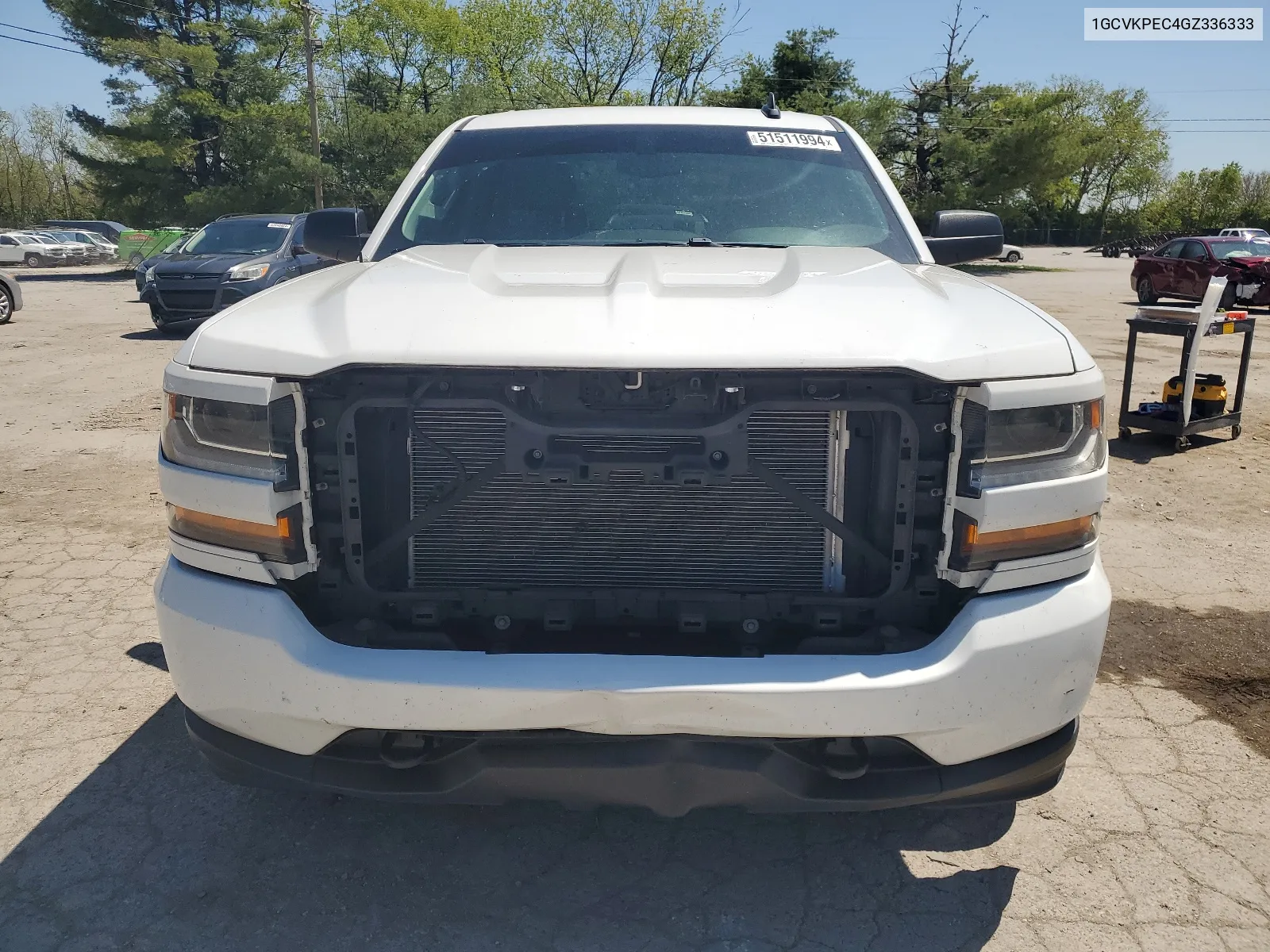 1GCVKPEC4GZ336333 2016 Chevrolet Silverado K1500 Custom