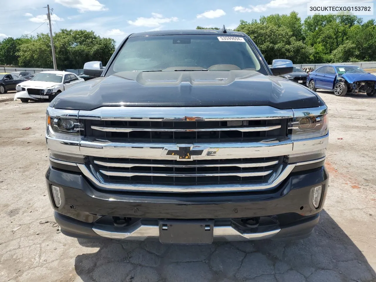 2016 Chevrolet Silverado K1500 High Country VIN: 3GCUKTECXGG153782 Lot: 53599694