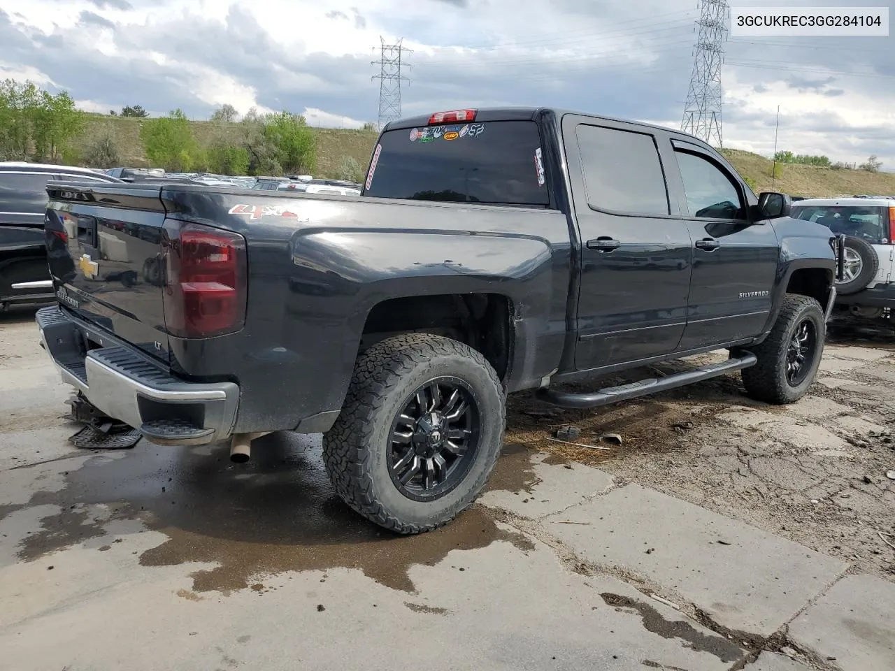 3GCUKREC3GG284104 2016 Chevrolet Silverado K1500 Lt