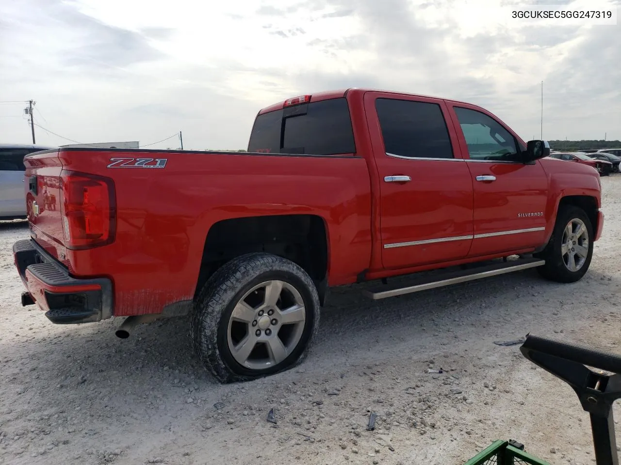 2016 Chevrolet Silverado K1500 Ltz VIN: 3GCUKSEC5GG247319 Lot: 54800874