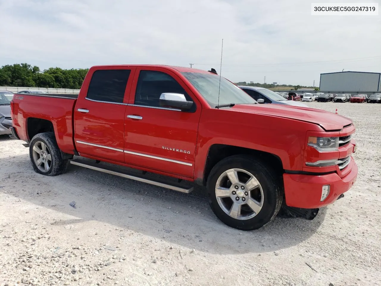 2016 Chevrolet Silverado K1500 Ltz VIN: 3GCUKSEC5GG247319 Lot: 54800874