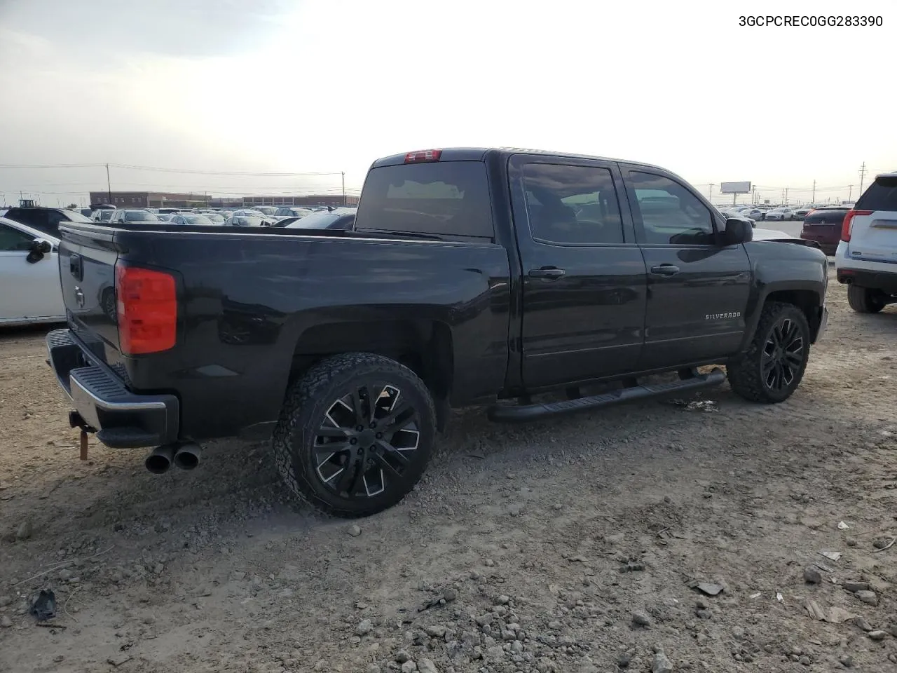 2016 Chevrolet Silverado C1500 Lt VIN: 3GCPCREC0GG283390 Lot: 56395674