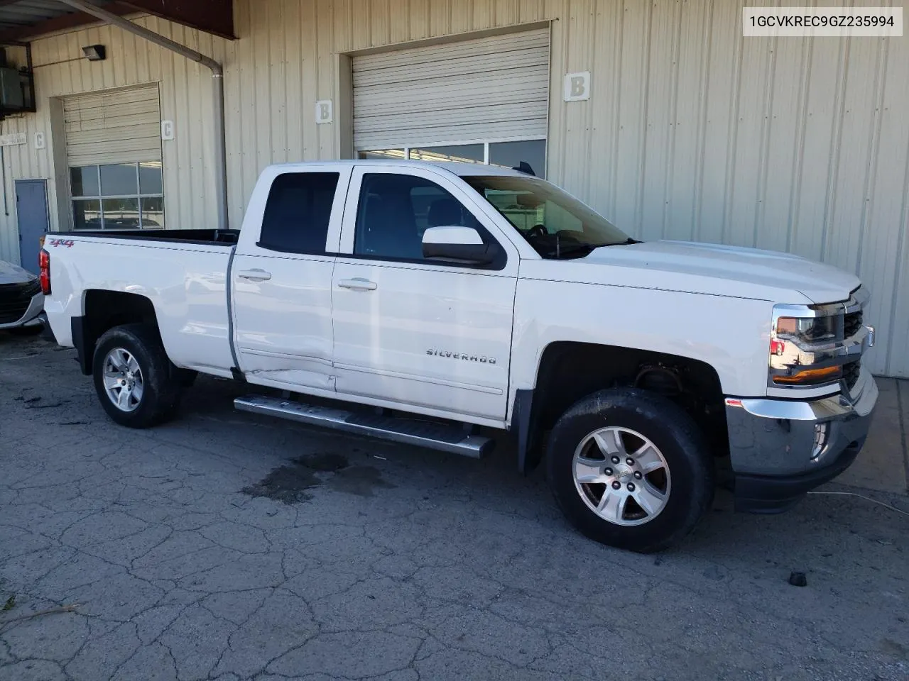 2016 Chevrolet Silverado K1500 Lt VIN: 1GCVKREC9GZ235994 Lot: 57021624