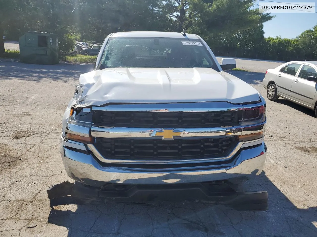 2016 Chevrolet Silverado K1500 Lt VIN: 1GCVKREC1GZ244379 Lot: 57912114