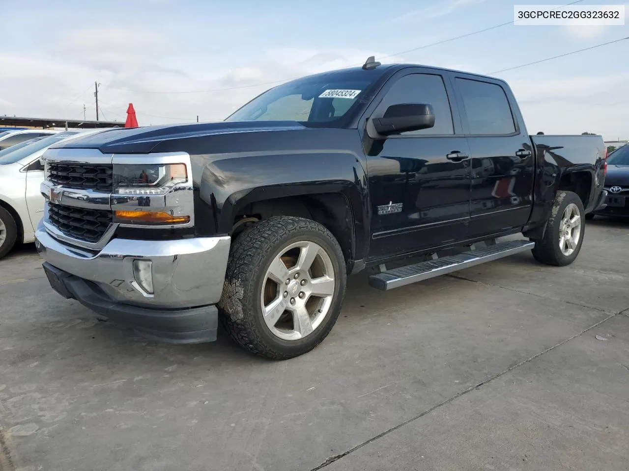 2016 Chevrolet Silverado C1500 Lt VIN: 3GCPCREC2GG323632 Lot: 58045324