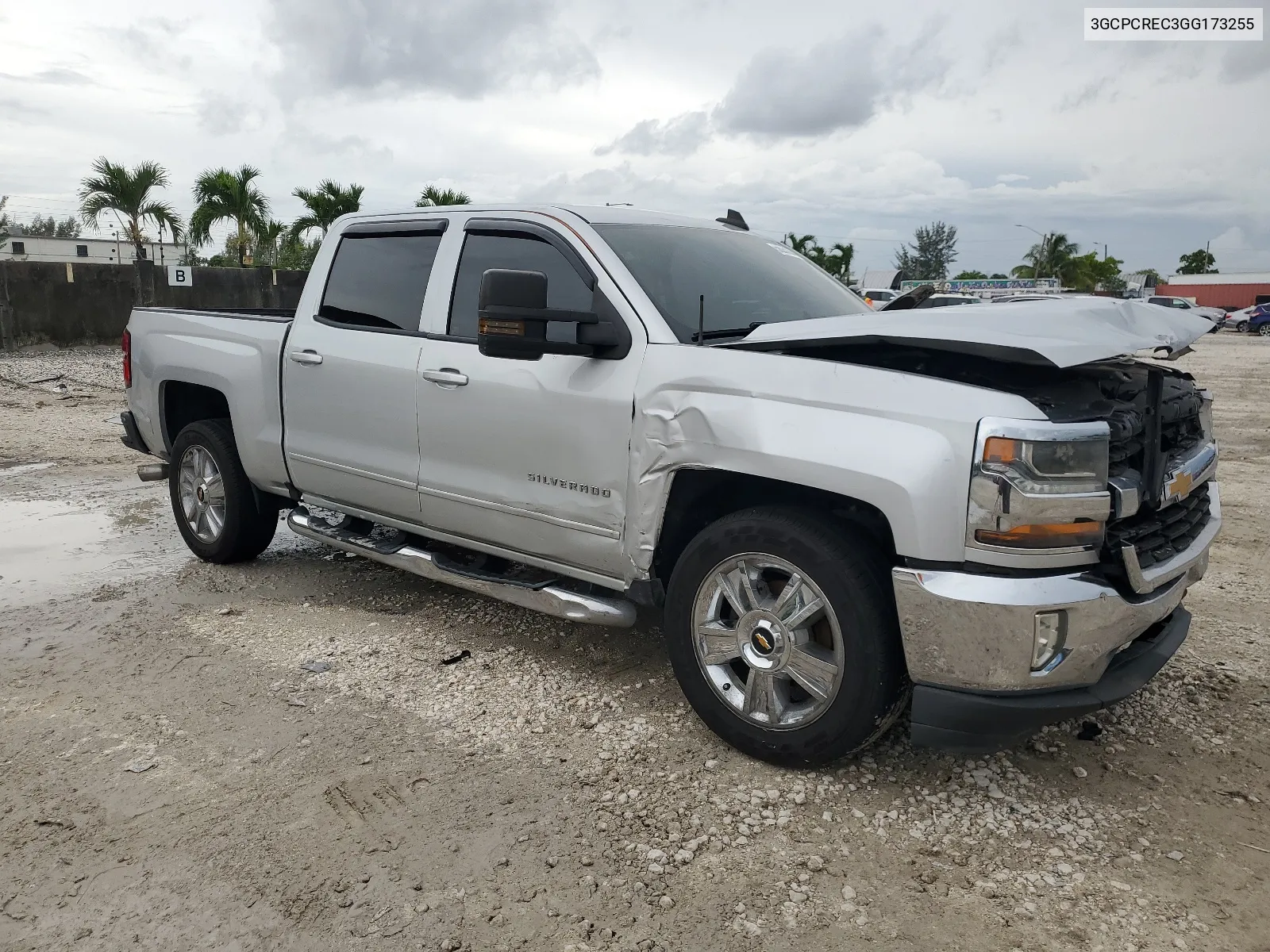 2016 Chevrolet Silverado C1500 Lt VIN: 3GCPCREC3GG173255 Lot: 58051844