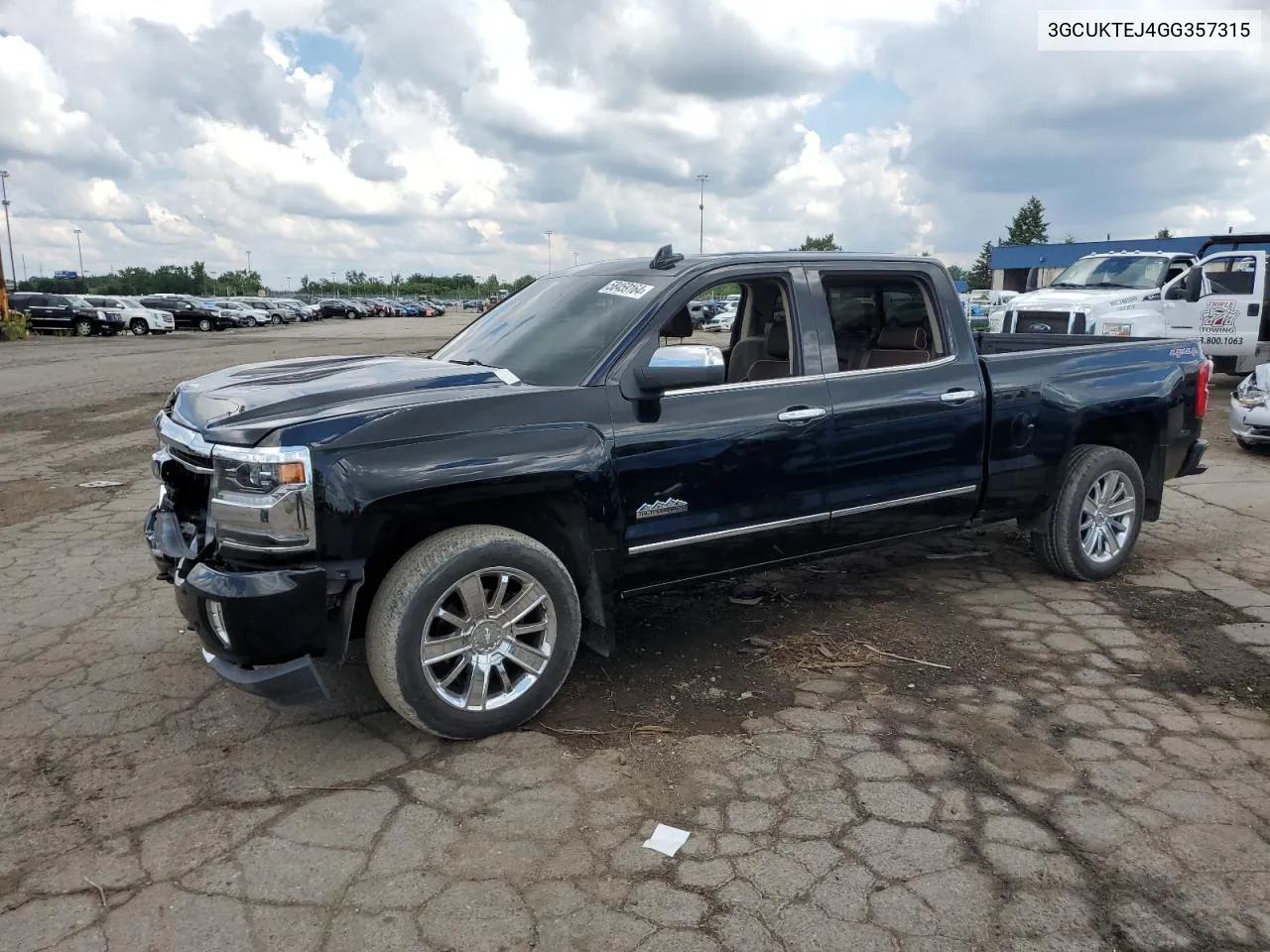 2016 Chevrolet Silverado K1500 High Country VIN: 3GCUKTEJ4GG357315 Lot: 58459164