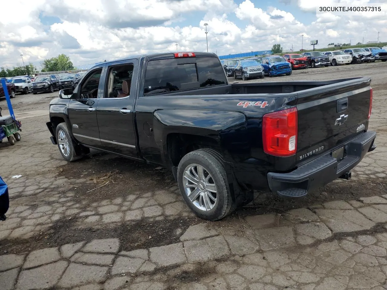 2016 Chevrolet Silverado K1500 High Country VIN: 3GCUKTEJ4GG357315 Lot: 58459164