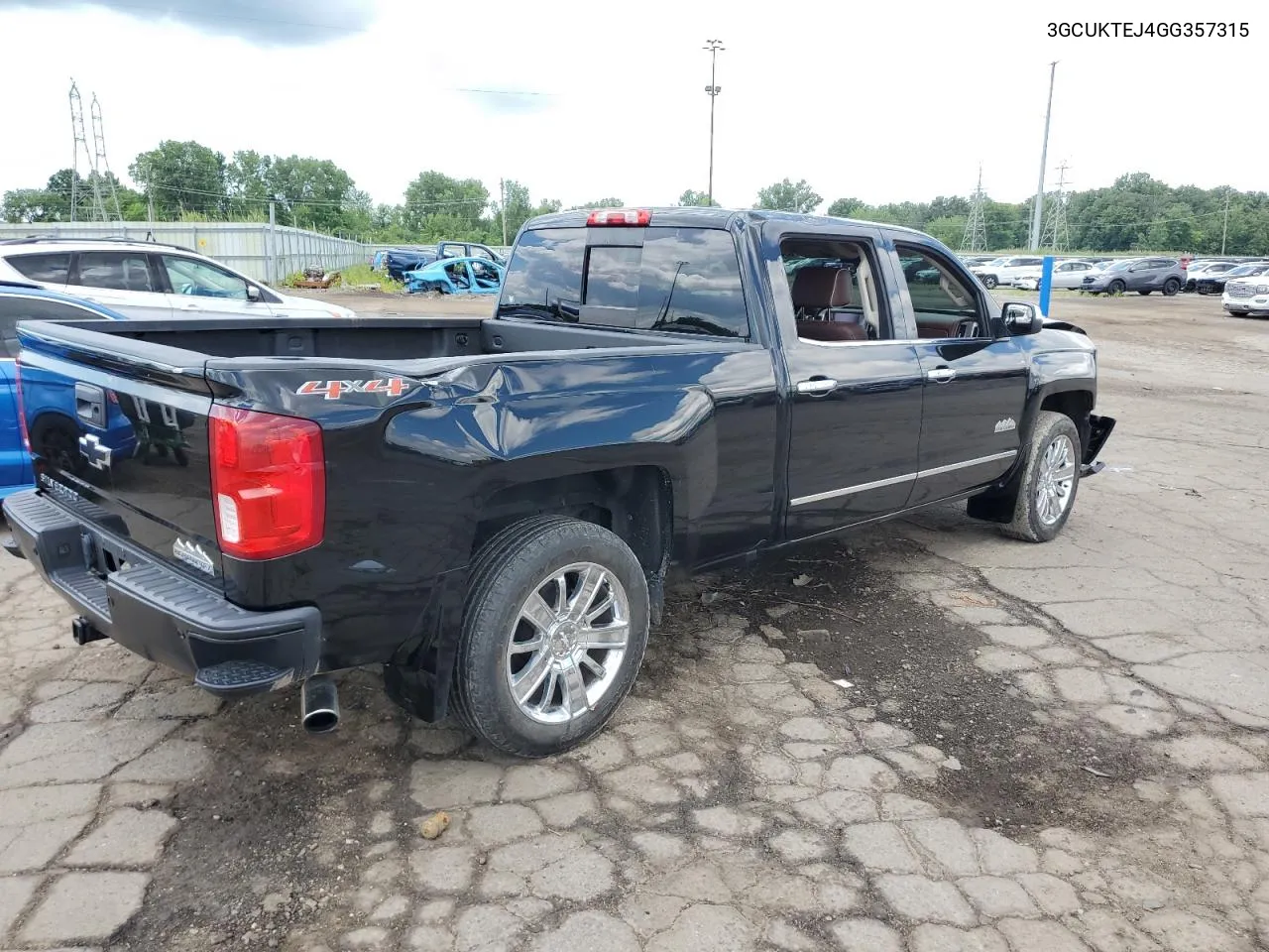 2016 Chevrolet Silverado K1500 High Country VIN: 3GCUKTEJ4GG357315 Lot: 58459164