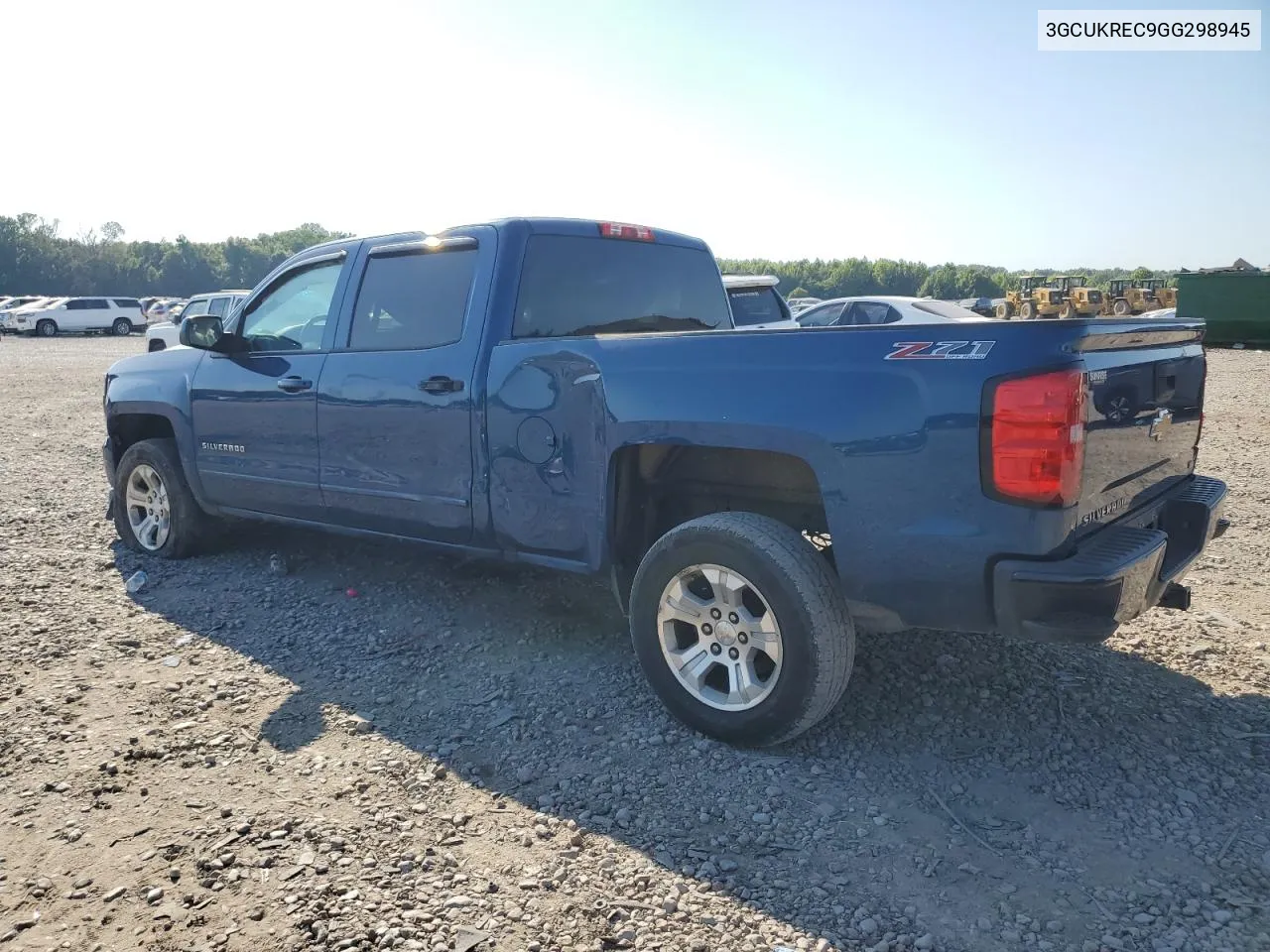 2016 Chevrolet Silverado K1500 Lt VIN: 3GCUKREC9GG298945 Lot: 58723274