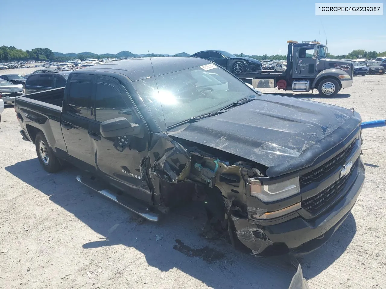 2016 Chevrolet Silverado C1500 Custom VIN: 1GCRCPEC4GZ239387 Lot: 60599334