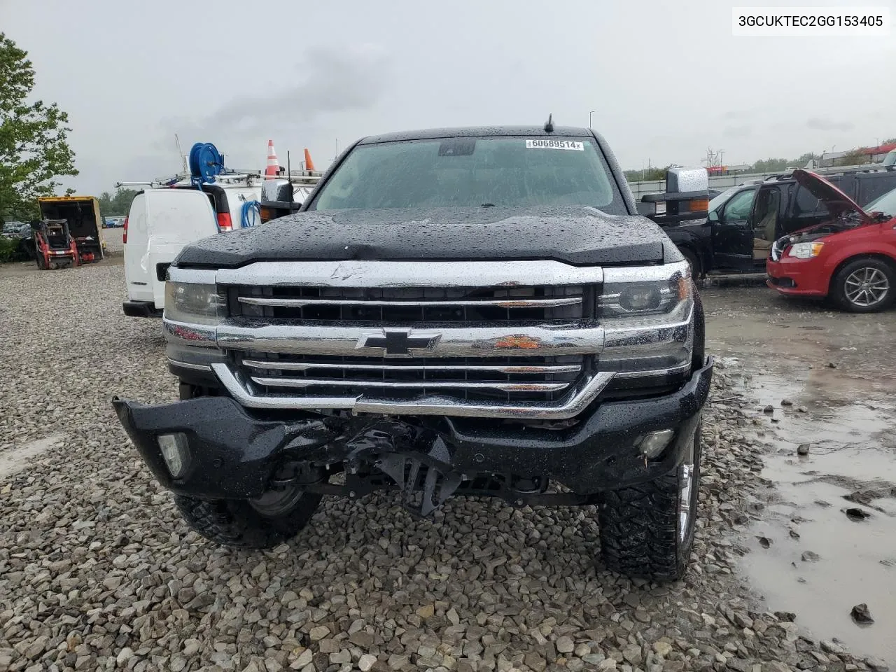 2016 Chevrolet Silverado K1500 High Country VIN: 3GCUKTEC2GG153405 Lot: 60689514