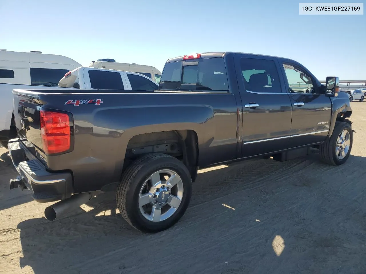 2016 Chevrolet Silverado K2500 Heavy Duty Ltz VIN: 1GC1KWE81GF227169 Lot: 60875524