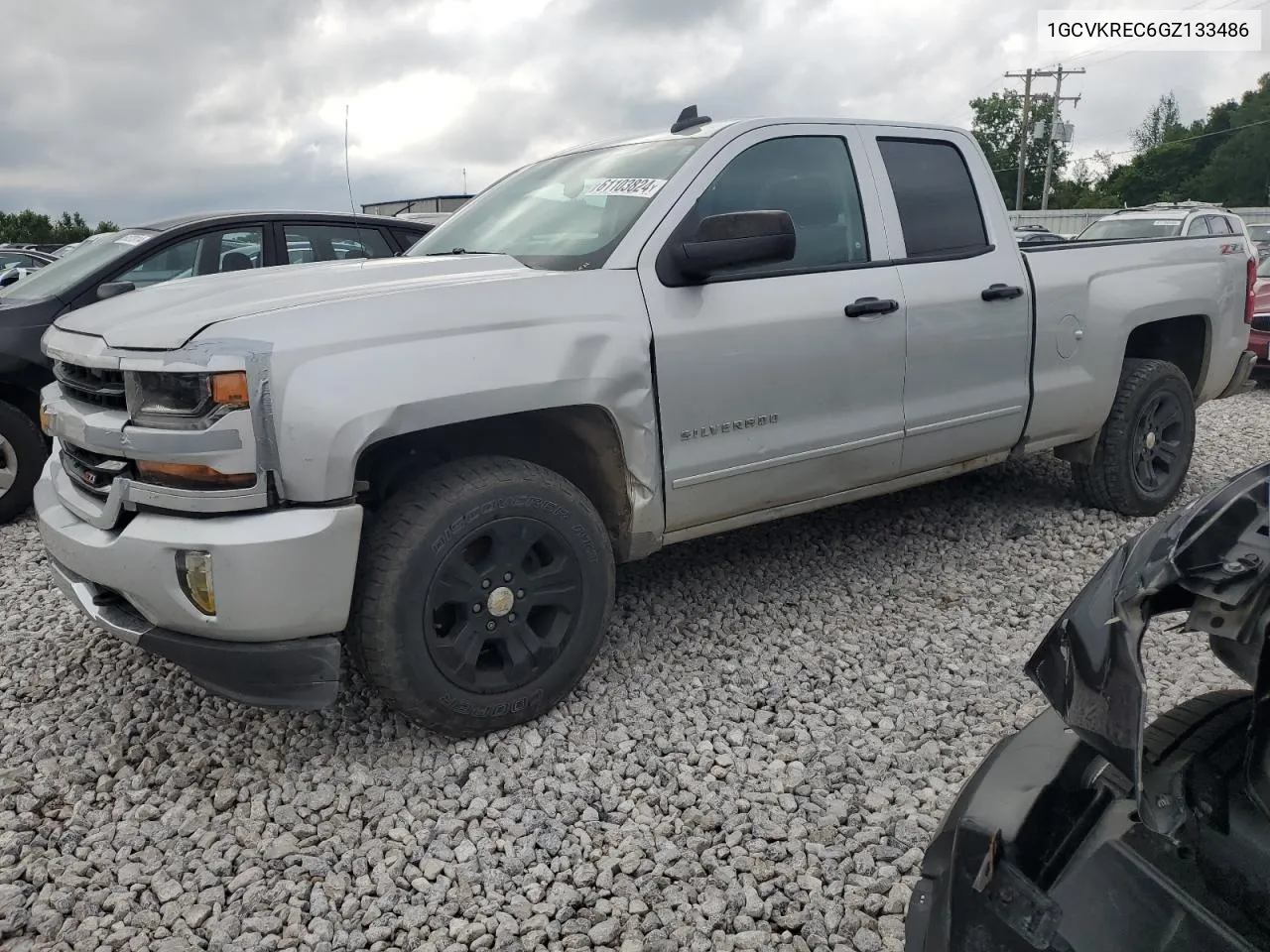 2016 Chevrolet Silverado K1500 Lt VIN: 1GCVKREC6GZ133486 Lot: 61103824