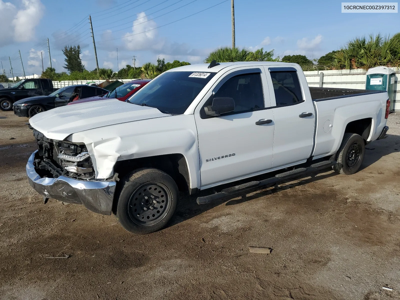 2016 Chevrolet Silverado C1500 VIN: 1GCRCNEC0GZ397312 Lot: 61326014