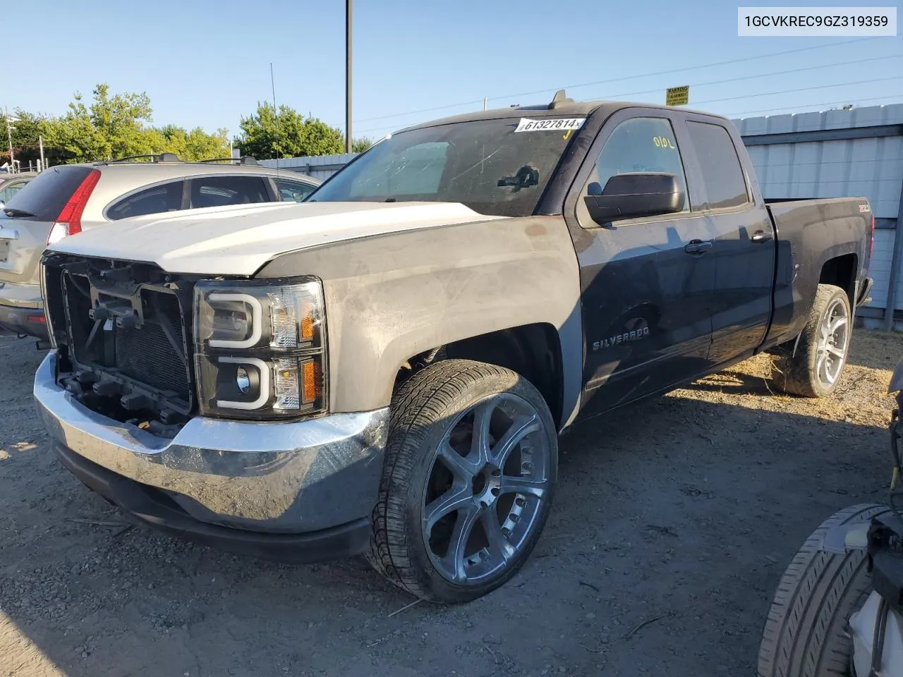 1GCVKREC9GZ319359 2016 Chevrolet Silverado K1500 Lt