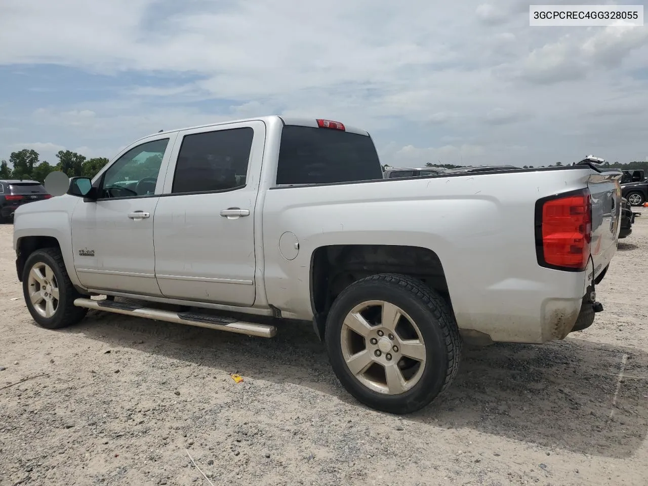 2016 Chevrolet Silverado C1500 Lt VIN: 3GCPCREC4GG328055 Lot: 61649574