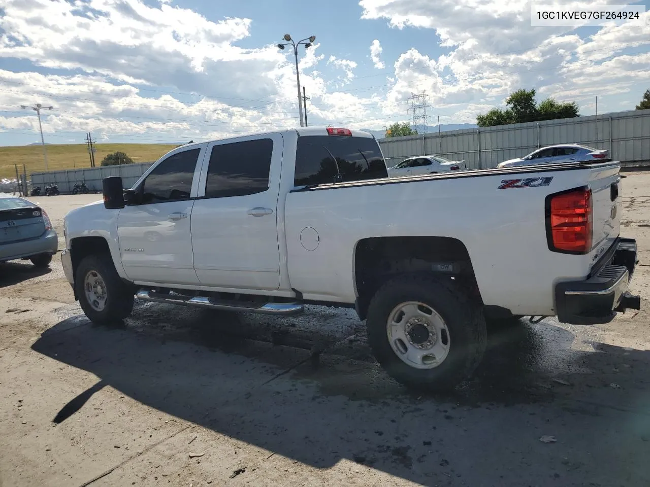 2016 Chevrolet Silverado K2500 Heavy Duty Lt VIN: 1GC1KVEG7GF264924 Lot: 61657774