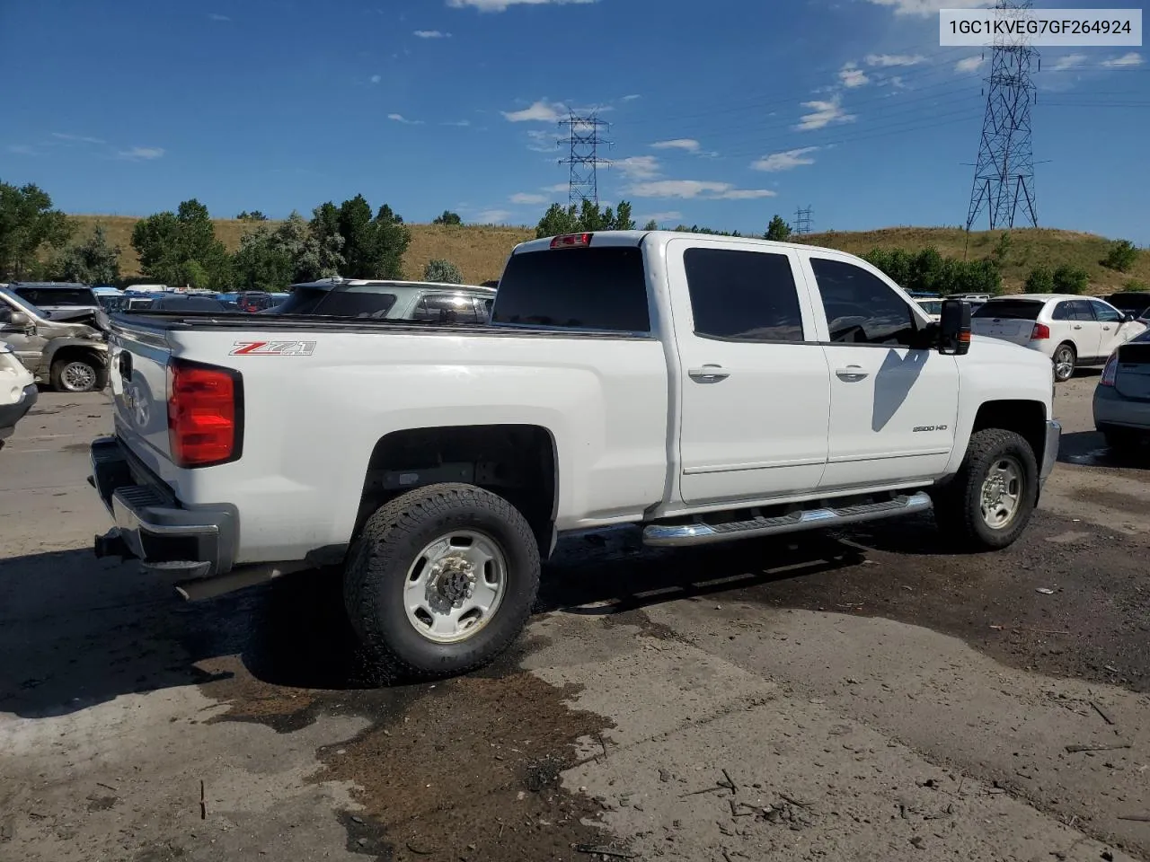 2016 Chevrolet Silverado K2500 Heavy Duty Lt VIN: 1GC1KVEG7GF264924 Lot: 61657774