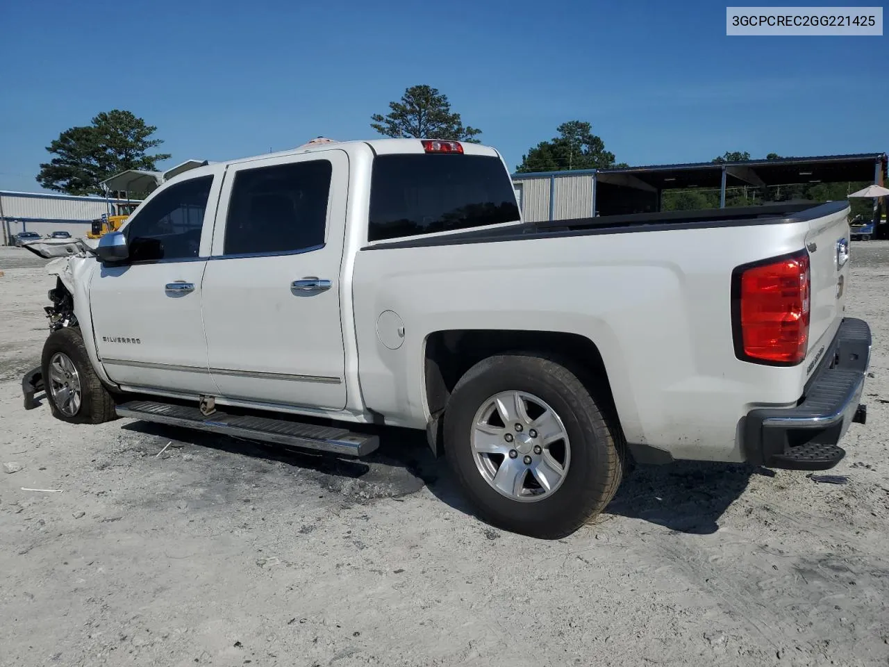 2016 Chevrolet Silverado C1500 Lt VIN: 3GCPCREC2GG221425 Lot: 61798344